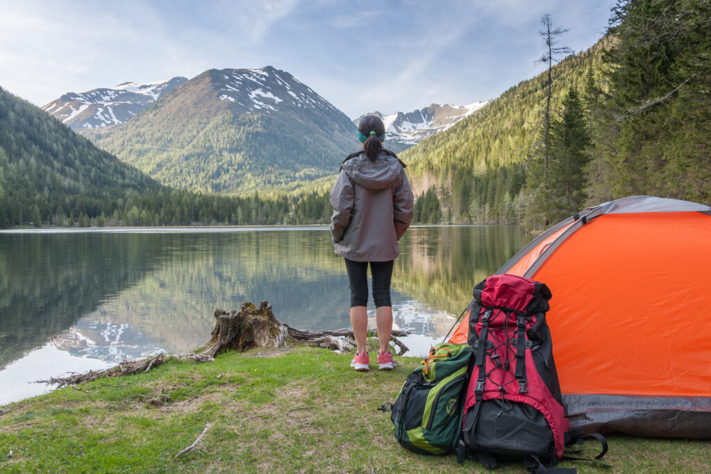 feature image for the best backpacking tents of 2024 blog review page